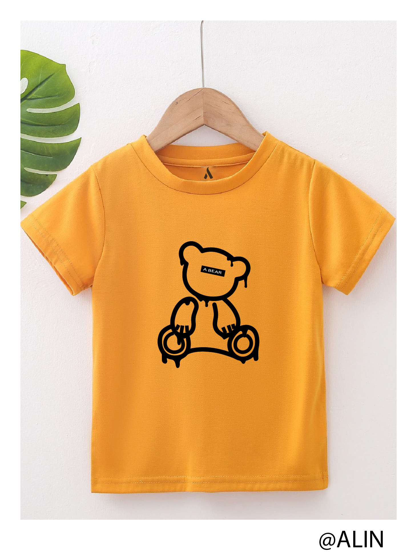 ALIN BEAR PRINT TSHIRT