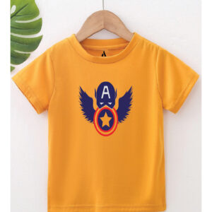 CARTOON PRINTED TSHIRT YELLOW