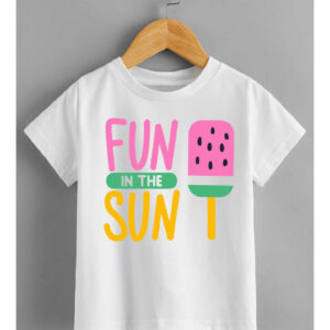 FUN IN THE SUN PRINT TSHIRT