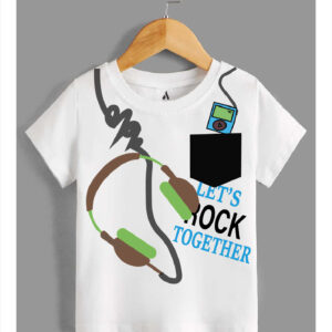 MUSIC PRINT TSHIRT