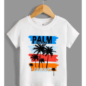 PALM TREE PRINT TSHIRT